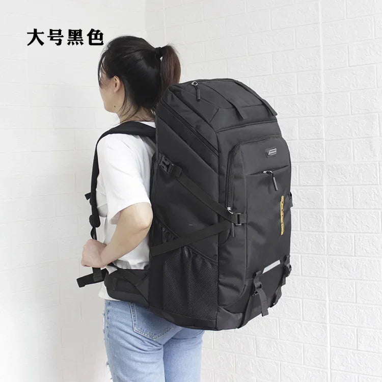 60L/80L Two Sizes Travel Backpack Men Women Large Capacity Outdoor Luggage Bags Student Laptop Bag Camping Rucksack backpacks 가방