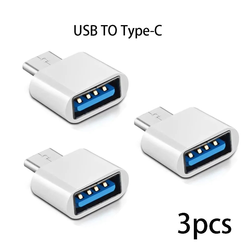 USB3.0 Mobile Phone Adapter Type C to USB Adapter USB-C Male To USB Female High Speed Data Connector For Xiaomi PC MacBook Phone