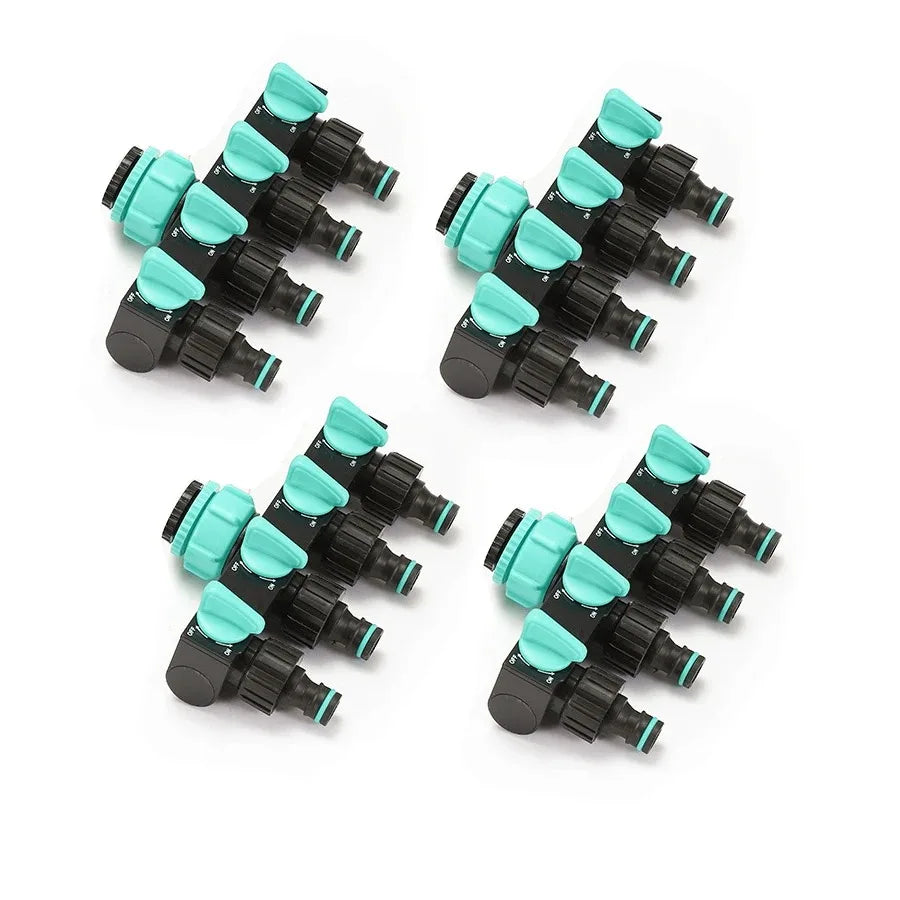 Watering Hose Connection Water Line Splitter Garden Gadgets Irrigation System Connector Agriculture Gardening Parts Supplies