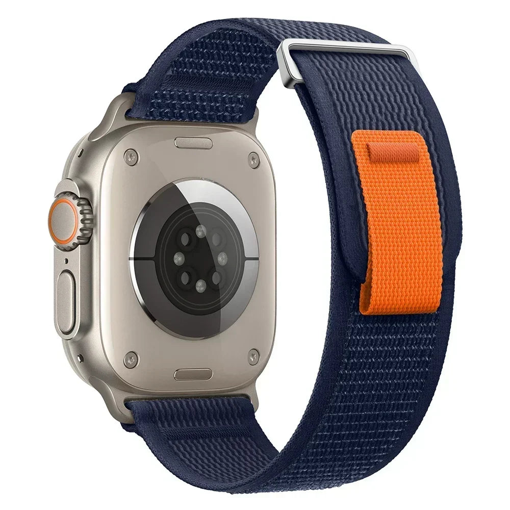 Trail Loop Strap For Apple Watch Ultra 3/2 49mm Series 11 10 9 8 7 46mm 45mm 41mm 42mm Sports Nylon Wristband iWatch 6 5 SE 44mm