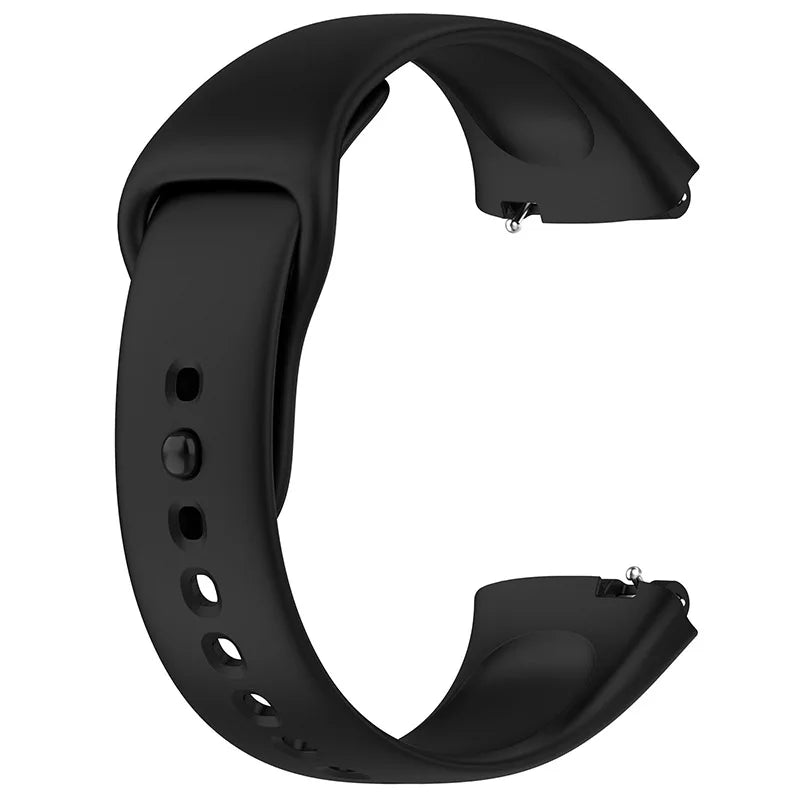 Soft Silicone Strap for Redmi Watch 3 Active Strap Accessories Smart Replacement Watchband and Screen Protector Case Wristband