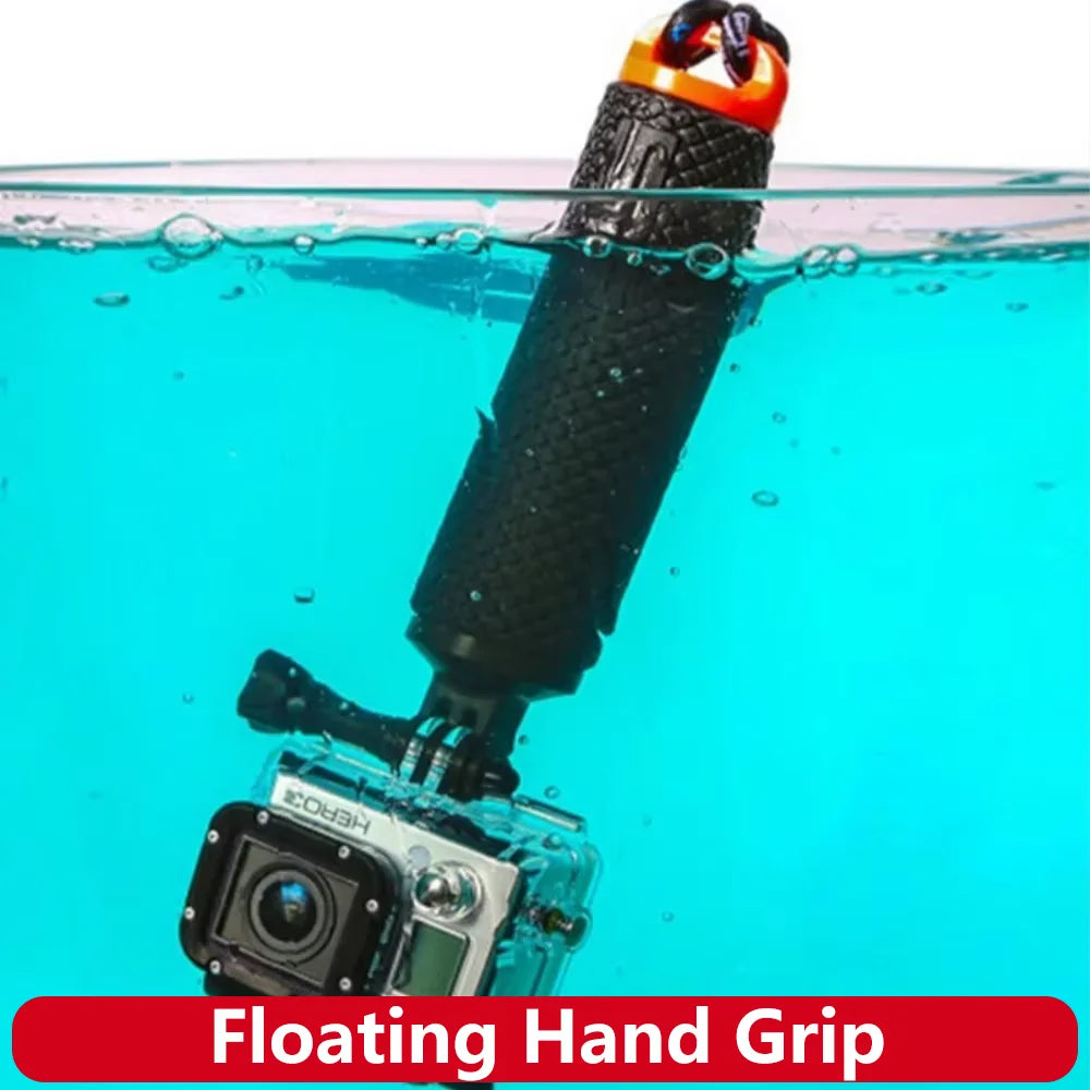 Floating Hand Grip Float Handle Mount for Gopro Hero 13 12 11 10 9 8 7 5 SJCAM Insta360 AKASO DJI OSMO Action Camera Accessories