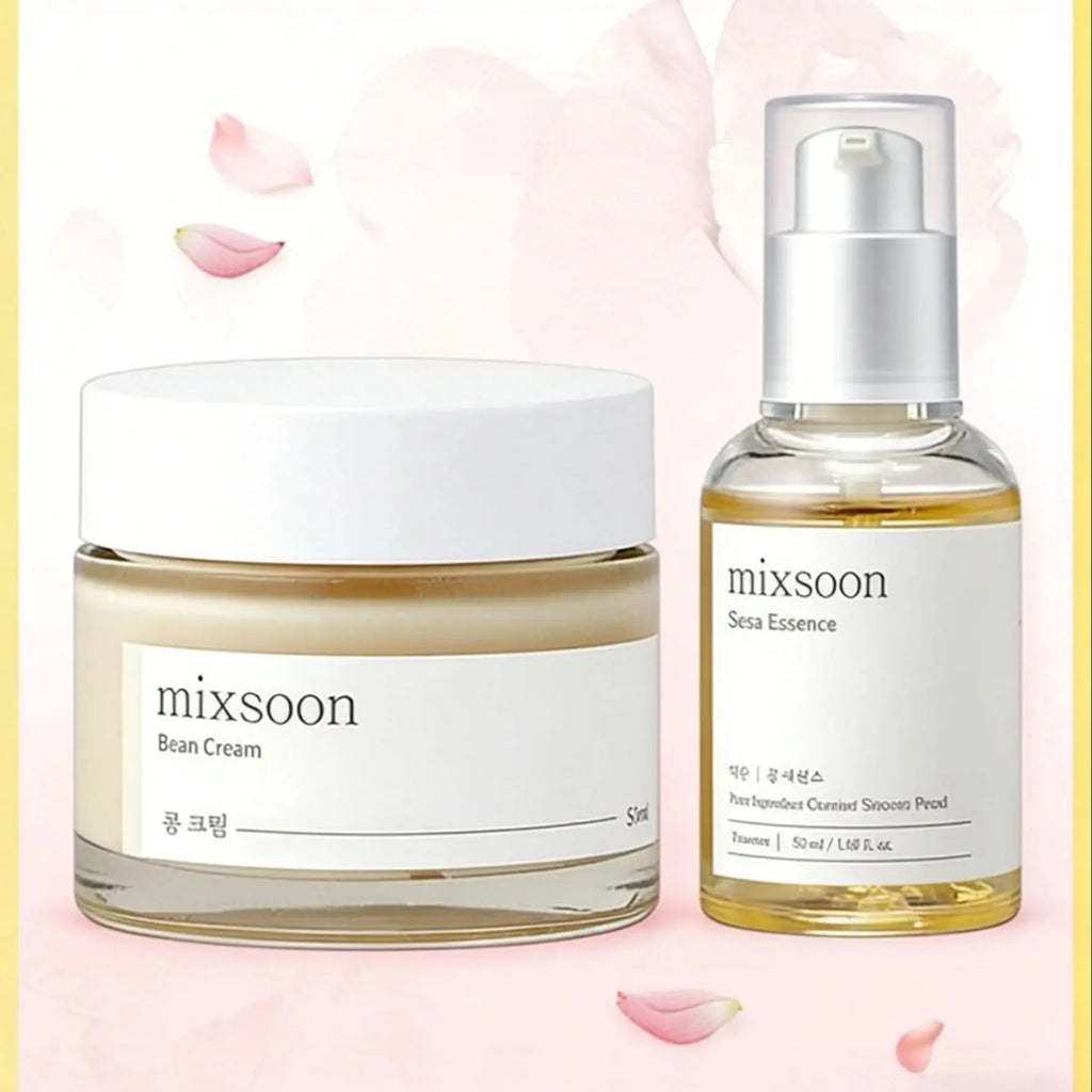 mixsoon Bean Cream - Intensive Moisture Face Cream For Smooth, Essence-Exfoliating, Hydrating Nourished Skin, Pore & Sebum Care
