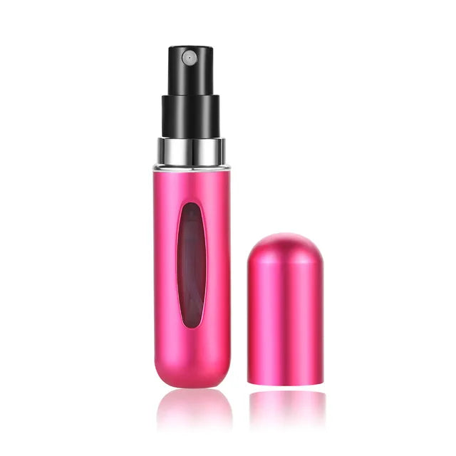 5ml /10ml Mini Portable Bottom-Filling Pump Perfume Bottle Sample Perfume Refillable Spray Bottle Empty Cosmetic Containers Set