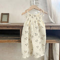 Korean Style Children Clothing Set Short Sleeved Cotton Printed T-Shirt+Shorts Newborn Baby Girls Clothing Suit For Summer