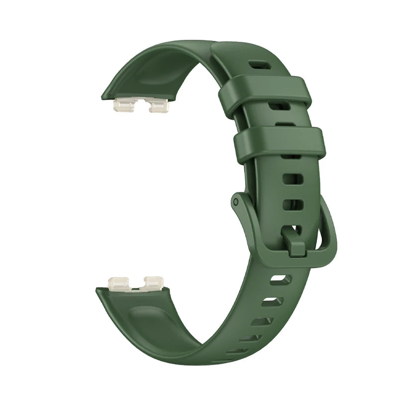 Silicone Watchbands For Huawei Band 10 9 8 Strap Replacement Universal Strap For Huawei Band 10 Correa Bracelet