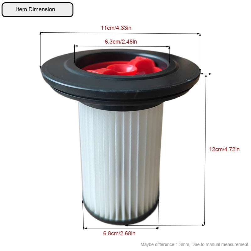 Vacuums Replacement Filter for Bosch Unlimited Gen2 Series 8 Hoovers 12036642 / 12023349 Vacuum Cleaner Filters Spare Parts
