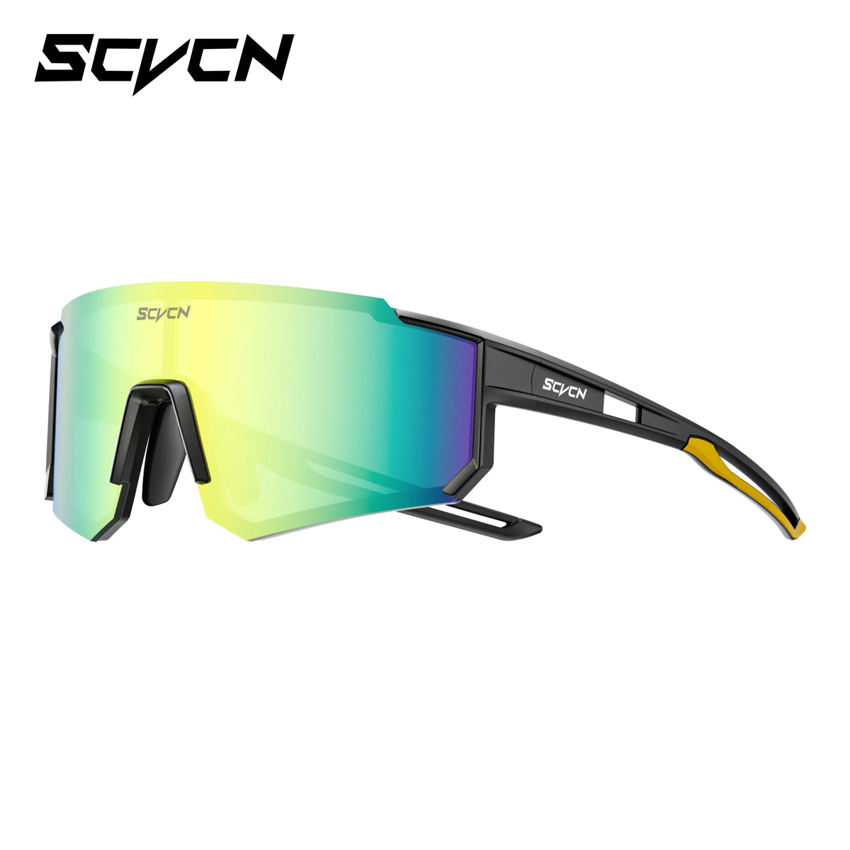 SCVCN Fashion Cycling Glasses Bike Baseball Sunglasses for Men UV400 Sports MTB Outdoor Goggles Bicycle Women Sunglasses Riding