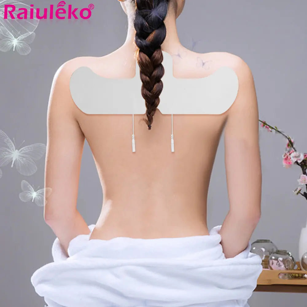 EMS Tens Electrode Pads Gel for Shoulder Back Waist Massage Acupuncture Digital Massager Pulse Muscle Stimulator Electro Pad