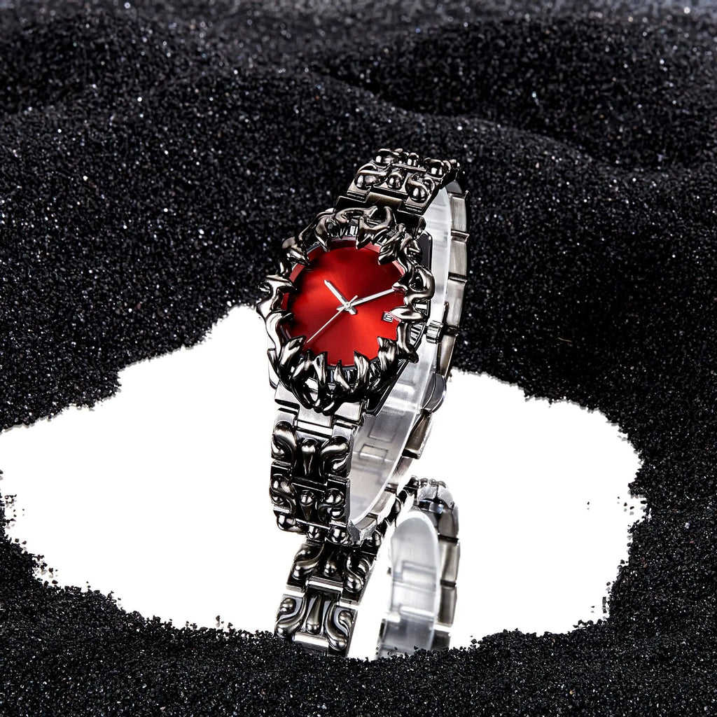 fashion heterosexual claw watch alabaster style retro Y2K European American watches special shaped advanced ins niche watches