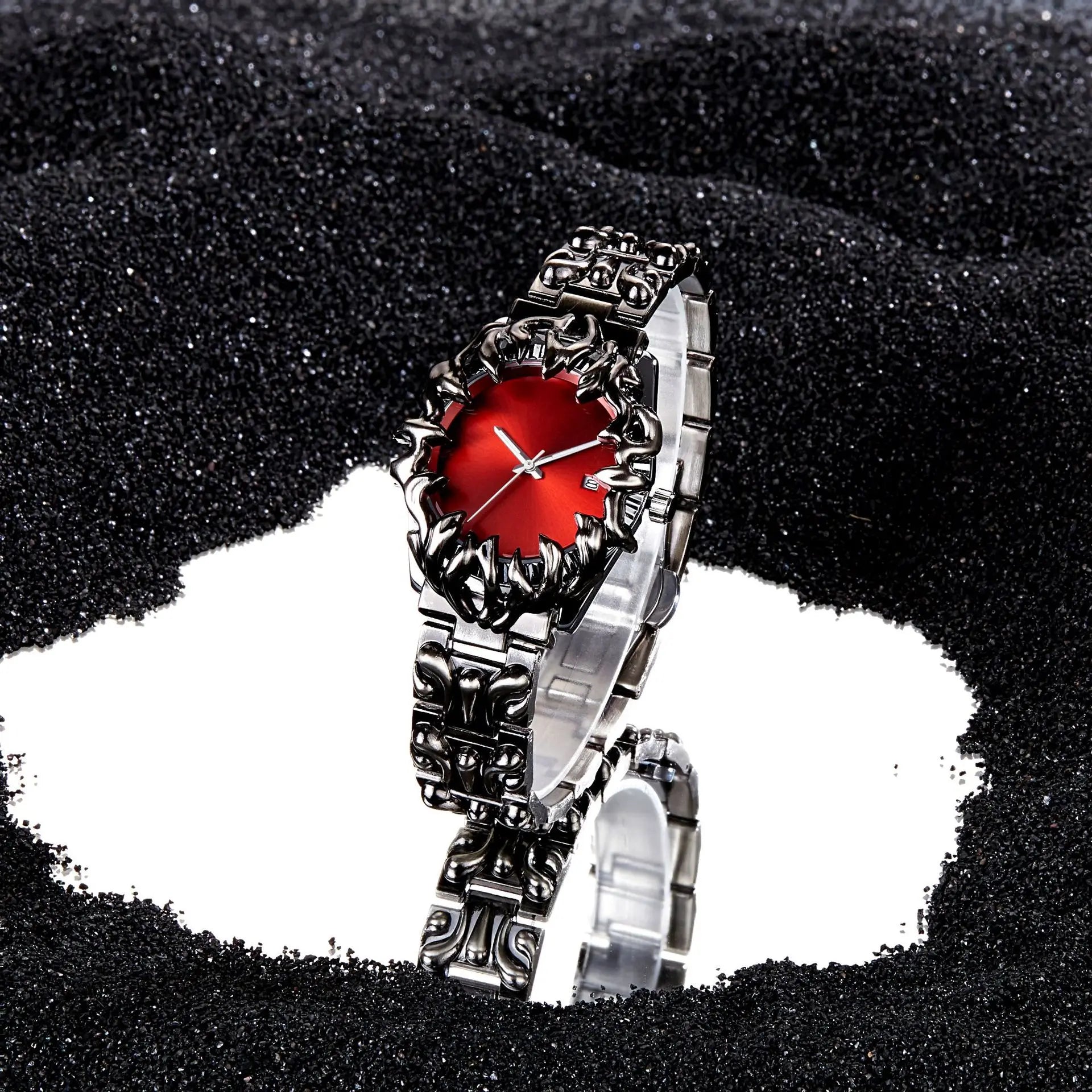 fashion heterosexual claw watch alabaster style retro Y2K European American watches special shaped advanced ins niche watches