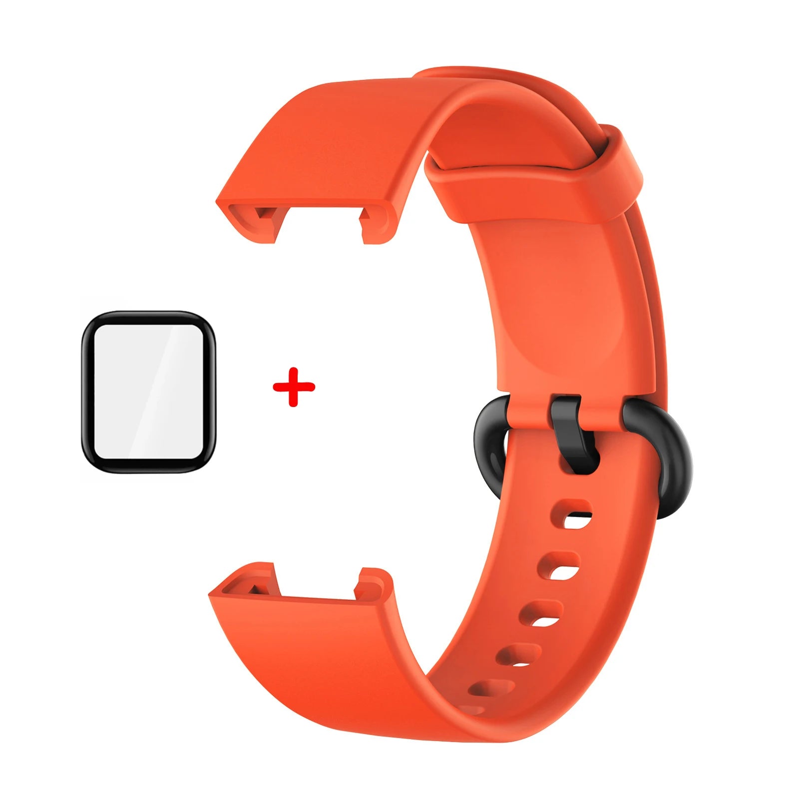 Silicone Straps for Redmi Watch 2 Lite Poco Watch Replacement watchband Bracelet for Xiaomi Watch Lite With Screen Protector