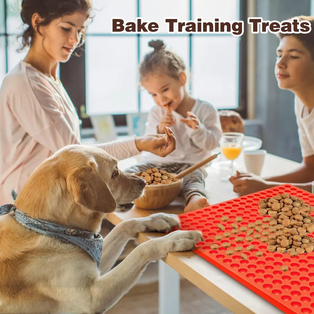 468-Cavity Mini Round Silicone Mold/Chocolate Drops Mold/Dog Treats Pan/Semi Sphere Gummy Candy Molds for Ganache Jelly Caramels