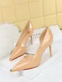 Autumn New High Heel Slim Heel Shallow Mouth Pointed Women's Single Shoe Item # - A