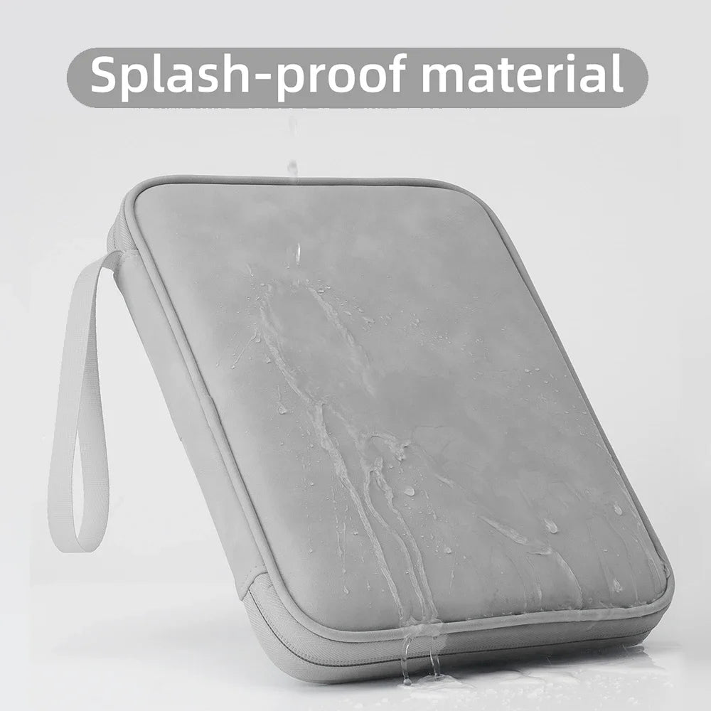 Tablet Sleeve Bag for iPad Pro 12.9 11 inch iPad 10th Air 5 4 3 10.9 10.2 inch 9th 8th 7th Generation Waterproof Zipper Pouch