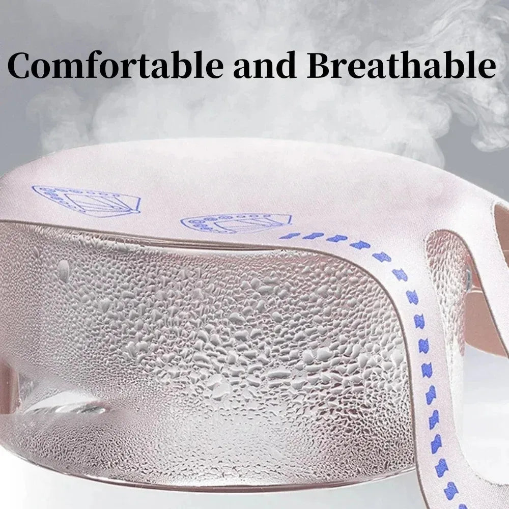 1pc Adjustable V-Face Lift Mask,Breathable Comfort Reusable Face Shaping Bandage for Double Chin Reduction,Tightening,Gift