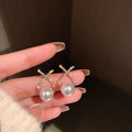 2 Pieces Of Women's Trendy Cross Studded Diamond Earrings For Outdoor Travel, Carnival, Party, Holiday Dressing Gifts -6511