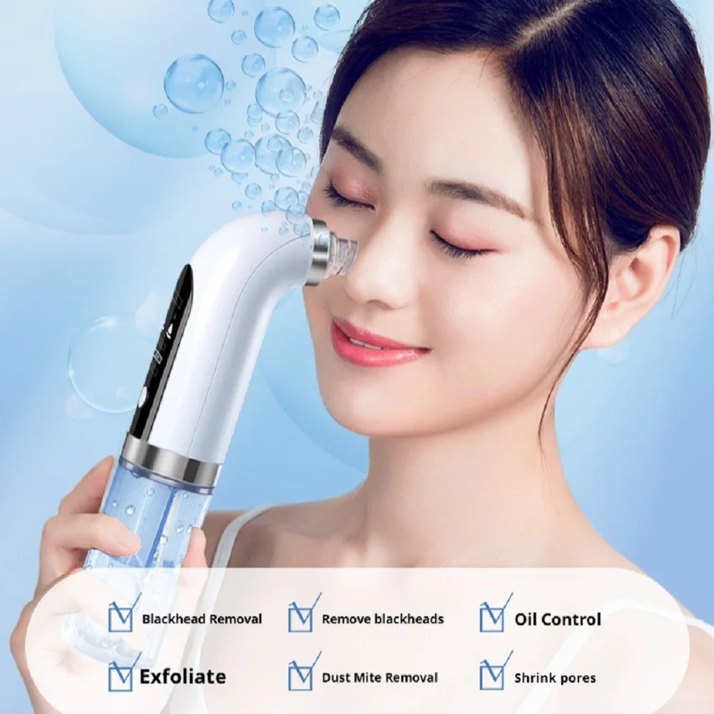 Black Pore Vacuum Cleaner Electric Micro Bubble Cleanser USB Charging Beauty Instrument Skin Care Tool