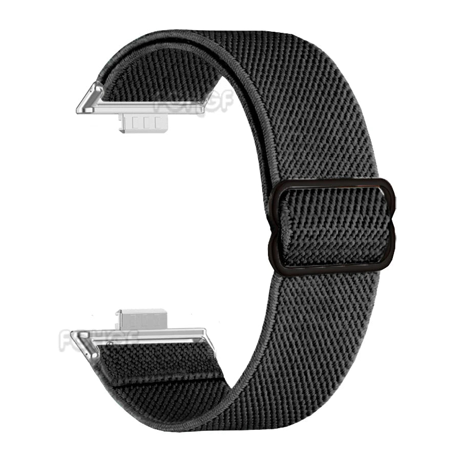 Elastic Nylon Loop Watch Band For Huawei Watch Fit 4 Pro Strap Replacement Wristband For Huawei Fit 3 Bracelet Correa Accessorie