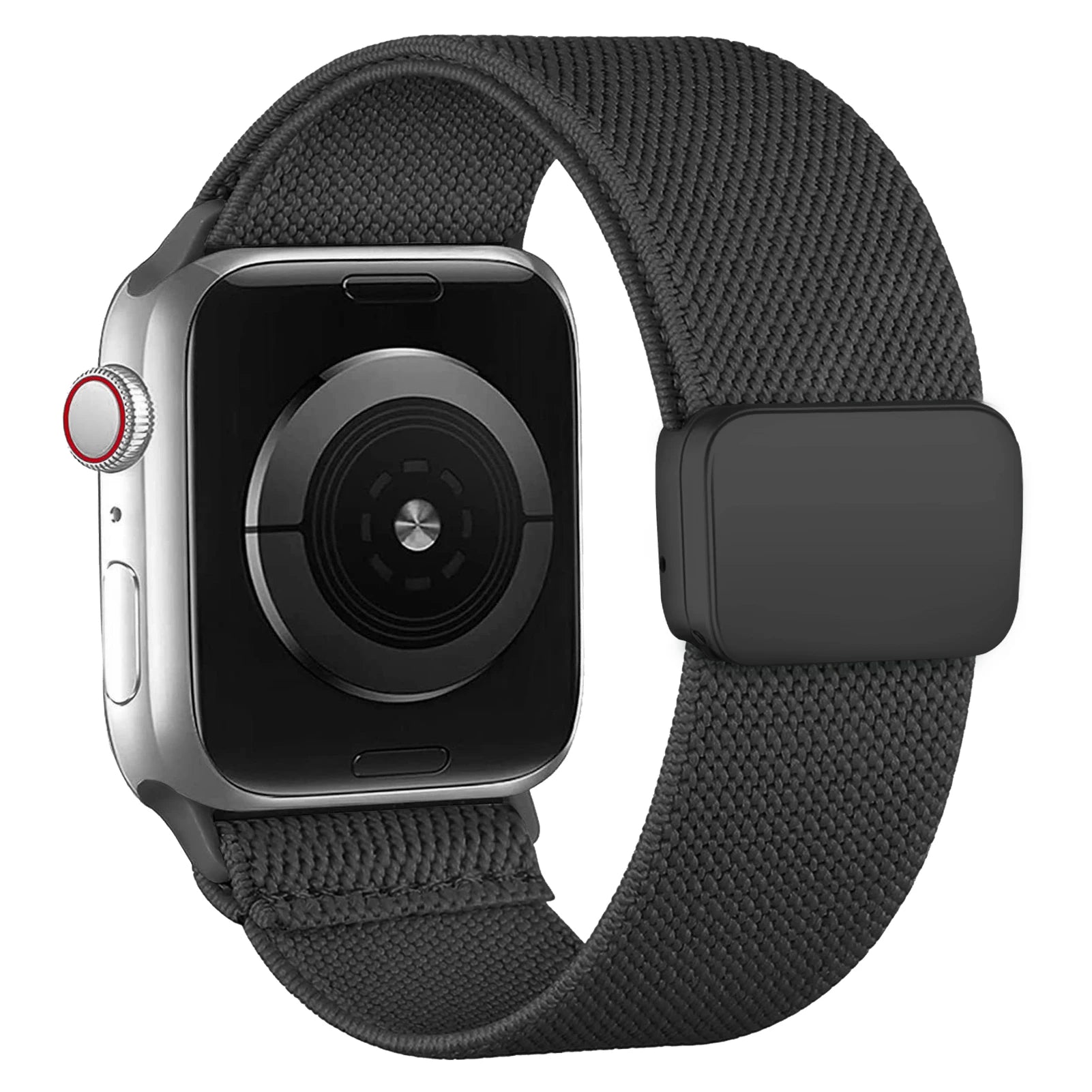 Magnetic Loop For Apple Watch Band 40mm 44mm 45mm 49mm 41mm 38mm Nylon sport bracelet iwatch ultra 3 2 Series 11 10 9 8 se strap