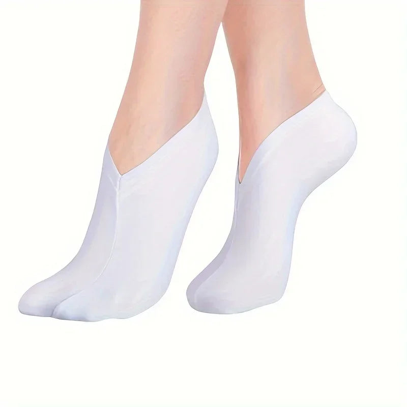 Moisturizing Gloves&Socks Bedtime Spa Socks Soft Cotton Lotion Locking Glove for Dry Cracked Hand Foot Exfoliating Care Tools