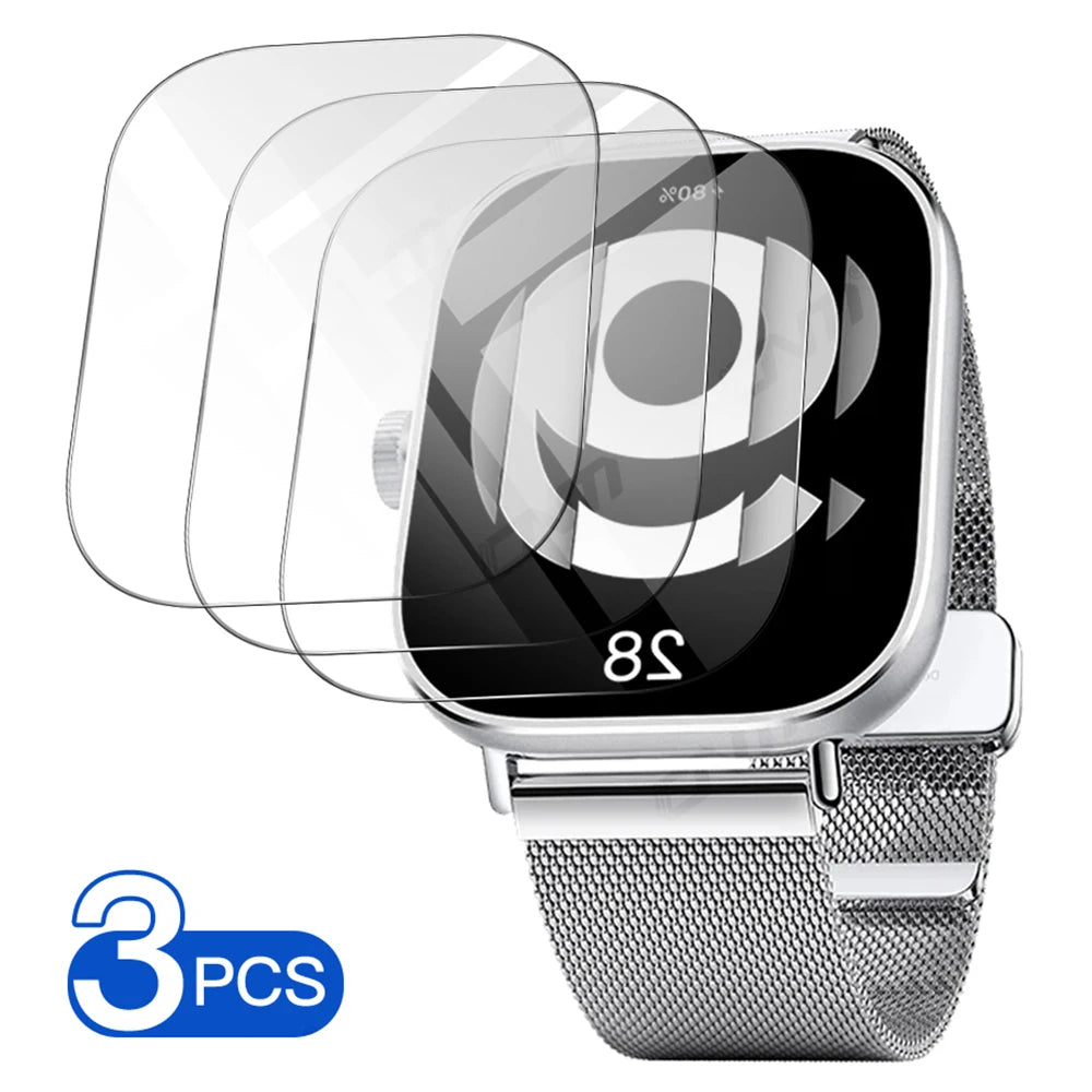 9H Premium Tempered Glass for Xiaomi Redmi Watch 4 Smart Watch Clear HD Screen Protector for Mi Redmi Watch 4 Protective Film
