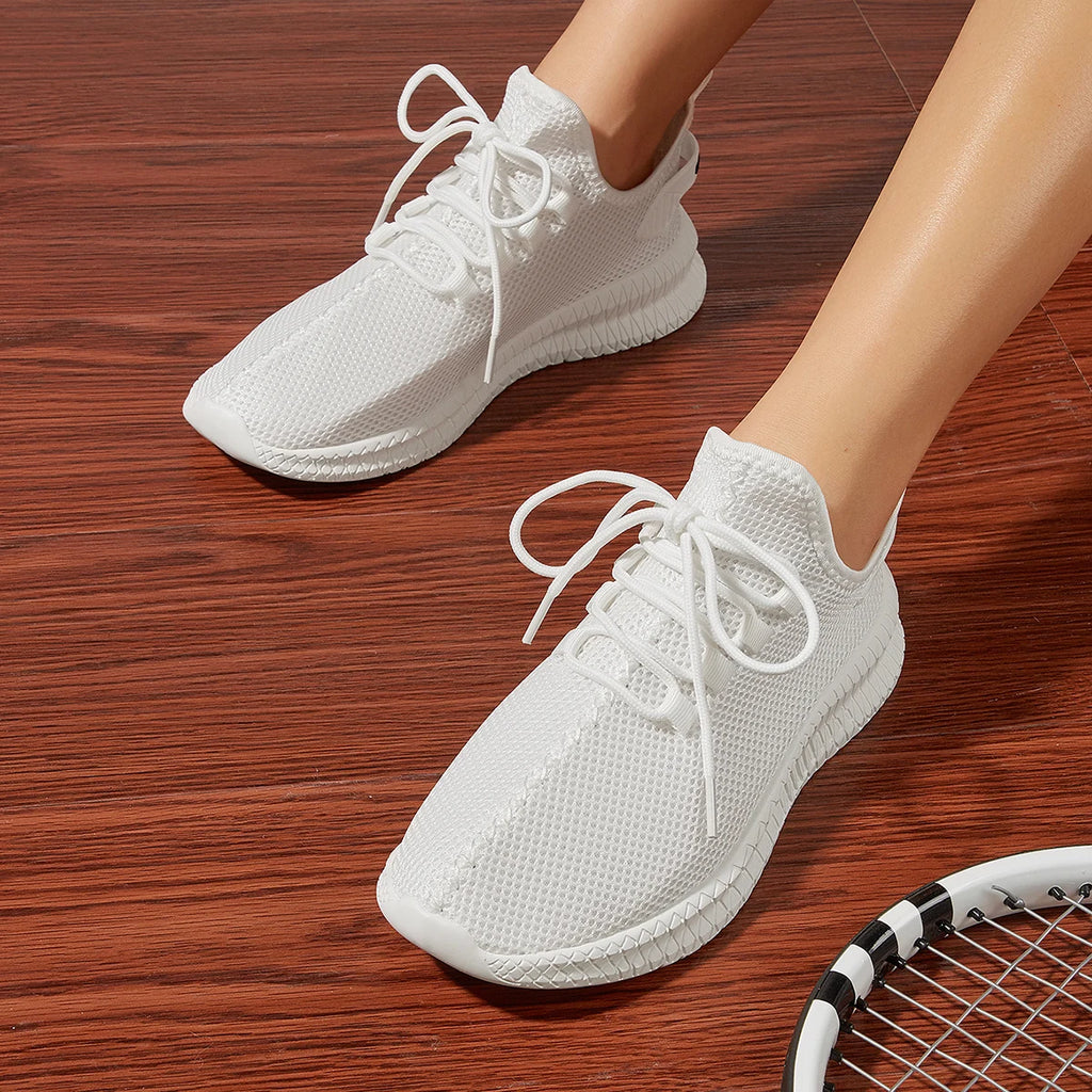 Size 44 Women Black Sneakers Lightweight Casual Walking Shoes Student Shoes Sports Breathable Non-Slip Lovers Shoes
