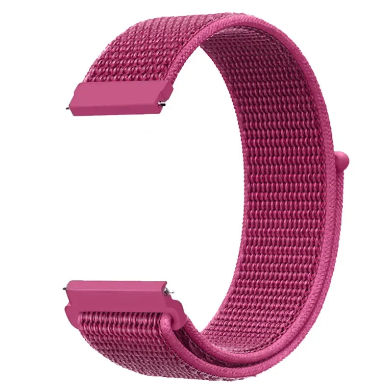 Nylon Loop For Garmin Forerunner 965 255 265 745 Bracelet For Garmin Vivoactive 6 5 4 3/Venu 2 3/Active/Chronos 22mm 20mm Strap
