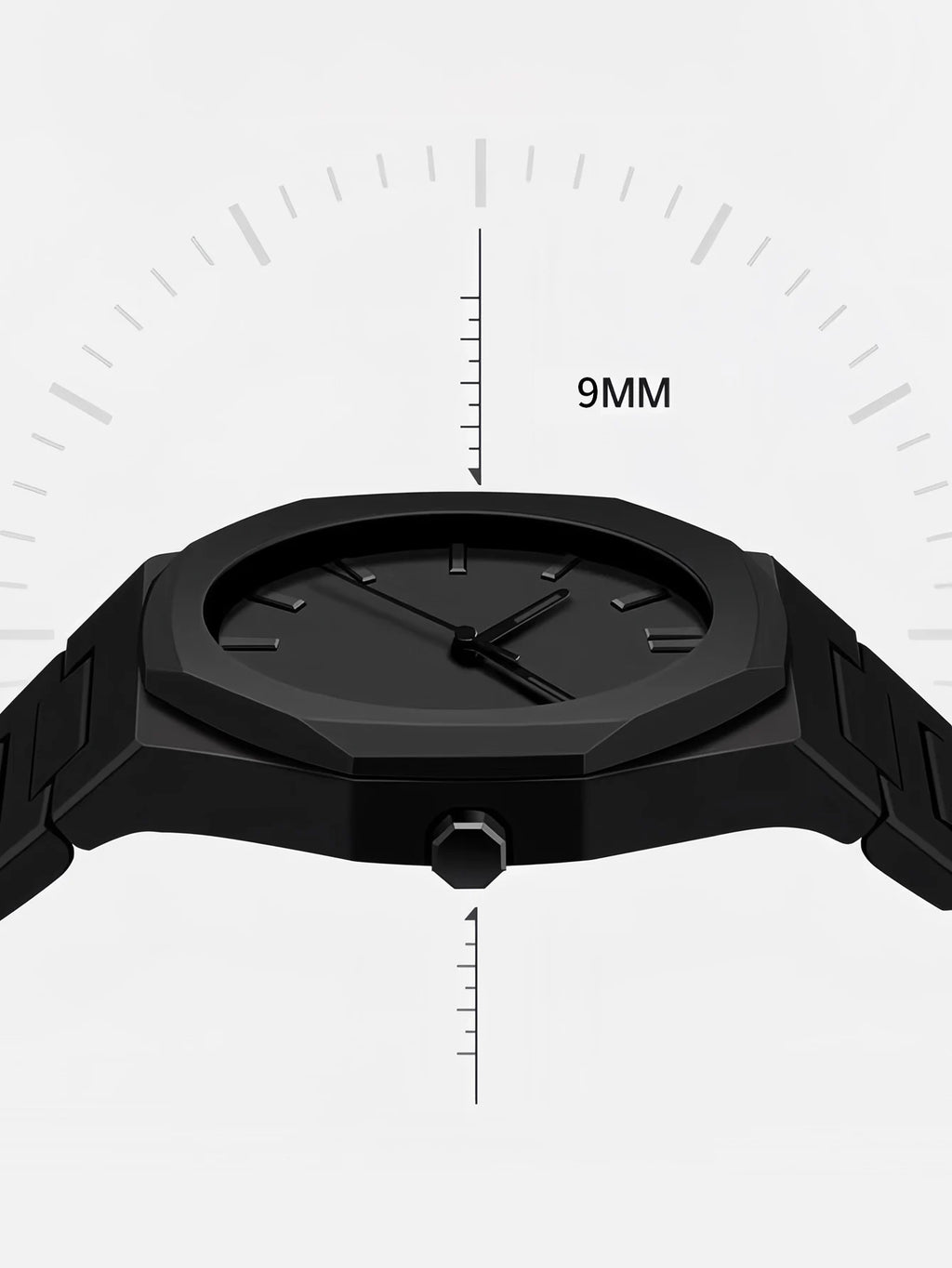 TOMI Simple Style Men Quartz Watch Classic Male Daily Wristwatch