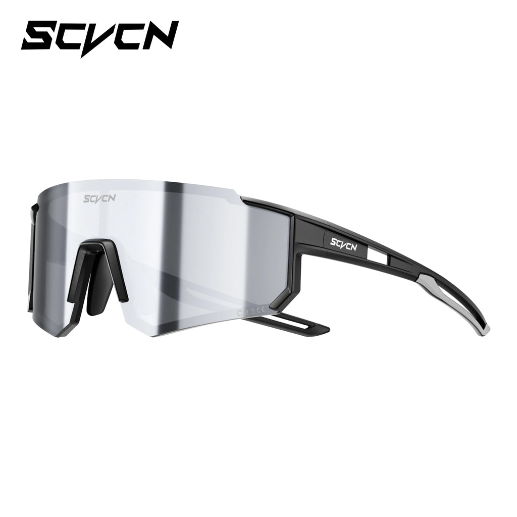 SCVCN New Outdoor Sport Cycling Sunglasses MTB Bike Cycling Hiking Eyewear Running Ultralight Men Women Pickleball UV400 Glasses