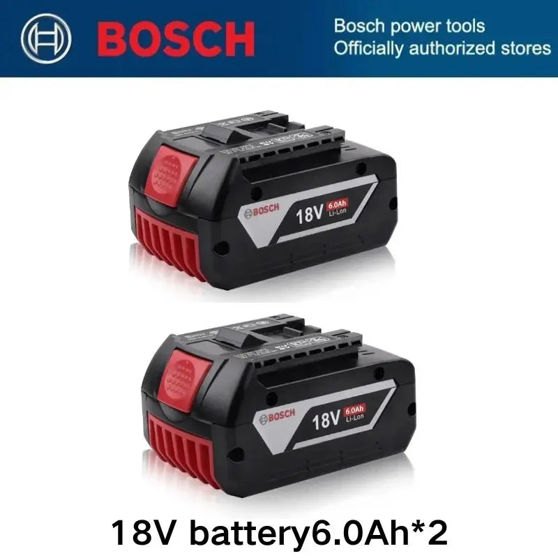 100% Origineel Bosch 18V Batterij 6000mAh, Draadloos Gereedschap Accu BAT609 BAT618 GBA18V80 Li-IonBattery