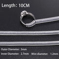 4pcs/lot Transparent Spiral Based Ring Tools Spring Coil Ring Size Adjuster Guard Tightener Reducer Resizing Tool For Jewelry