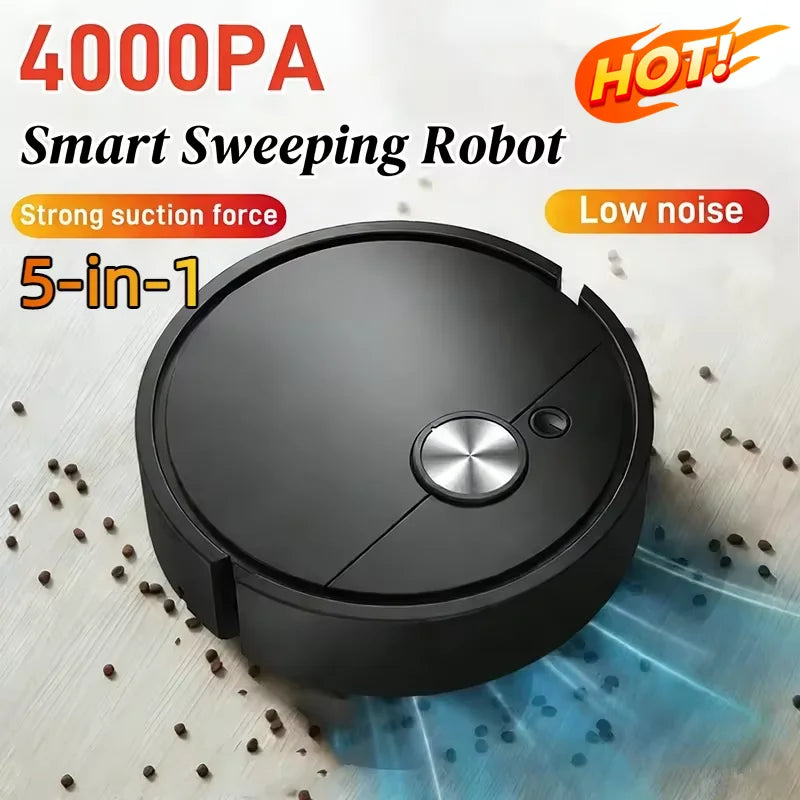 2026 Model Sweeping Robot Automatic Home Mini Cleaning Machine USB Charging Smart Sweep Mop 5-In-1 Vacuum Cleaner New