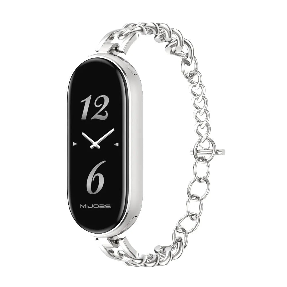 Mi Band 9 10 8 7 6 5 Strap for Xiaomi Smart Band 8 Bracelet NFC Global Version Leather Watch Band Mi 8 Wristband Miband 9 10
