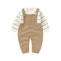 Winter Baby Rompers Autumn Casual Long Sleeve Knitted Newborn Boys Girls Jumpsuits Playsuits One Piece Infantil Overalls Clothes