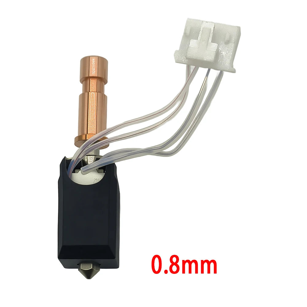 Upgraded Quick Release Hotend Kit Replacement Compatible with Anycubic Kobra S1 S1C Combo 0.2 0.4 0.6 0.8mm Print Head