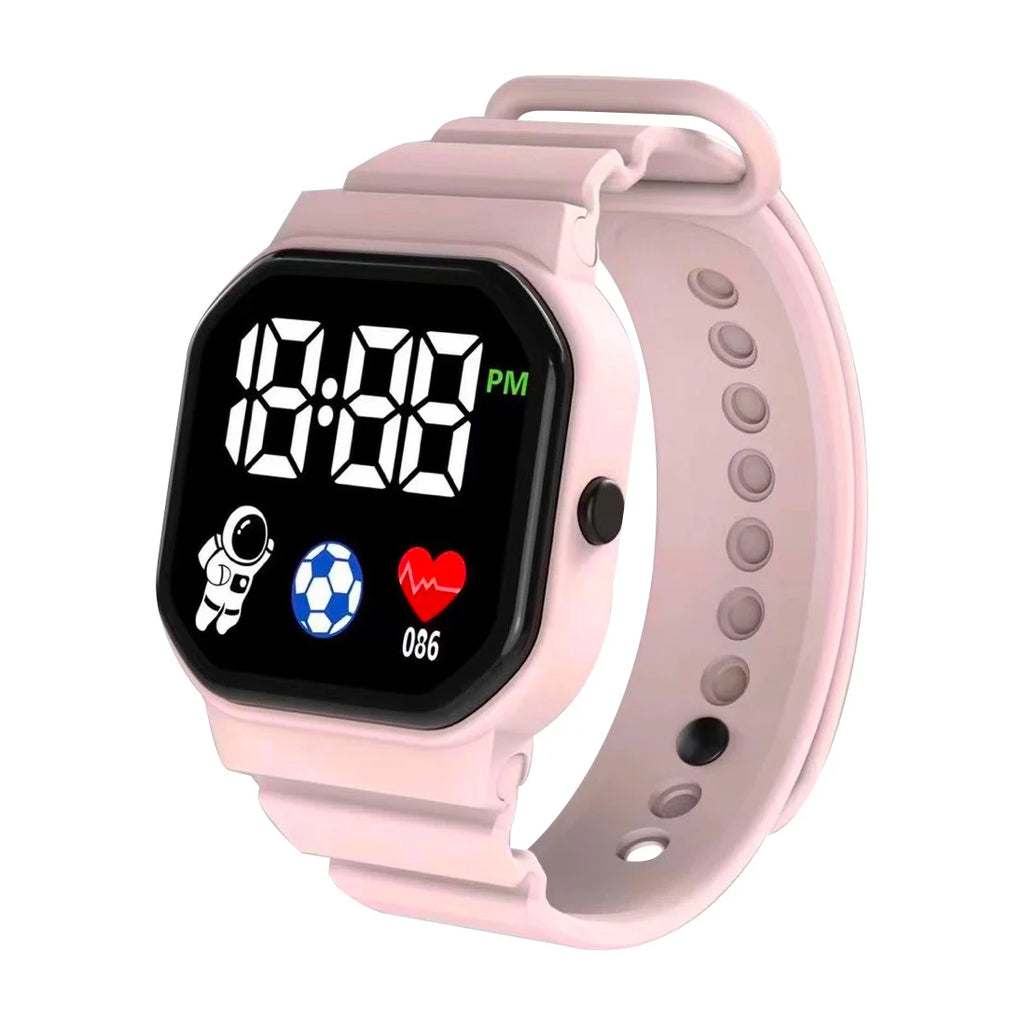 NEW Kids Watches with Bracelet Sport LED Digital Watches Silicone Strap Sport Electronic Wristwatch for Children Boys Girls Gift