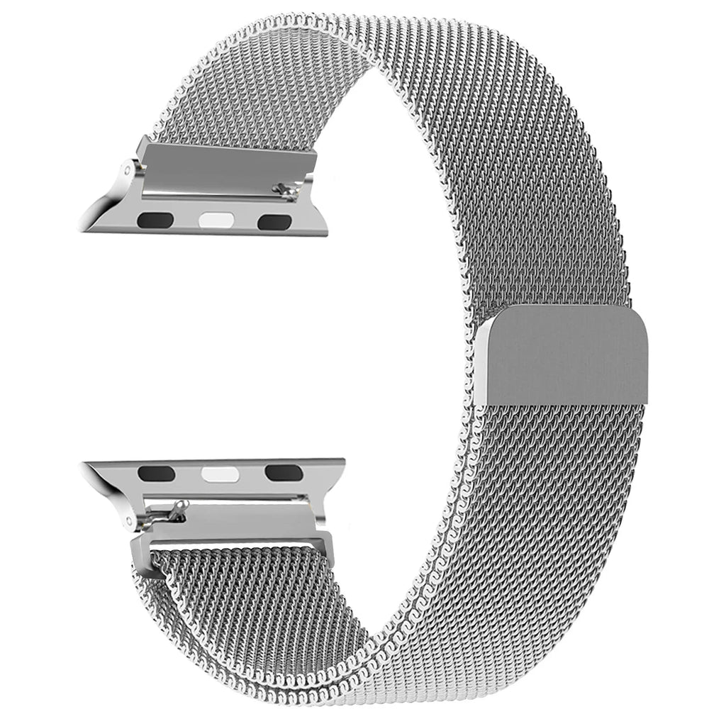 Milanese loop For apple Watch bands 44mm 40mm 45mm 49mm 41mm 38mm 42mm 44mm Bracelet iwatch Series 11 10 9 SE 8 Ultra 3 2 strap