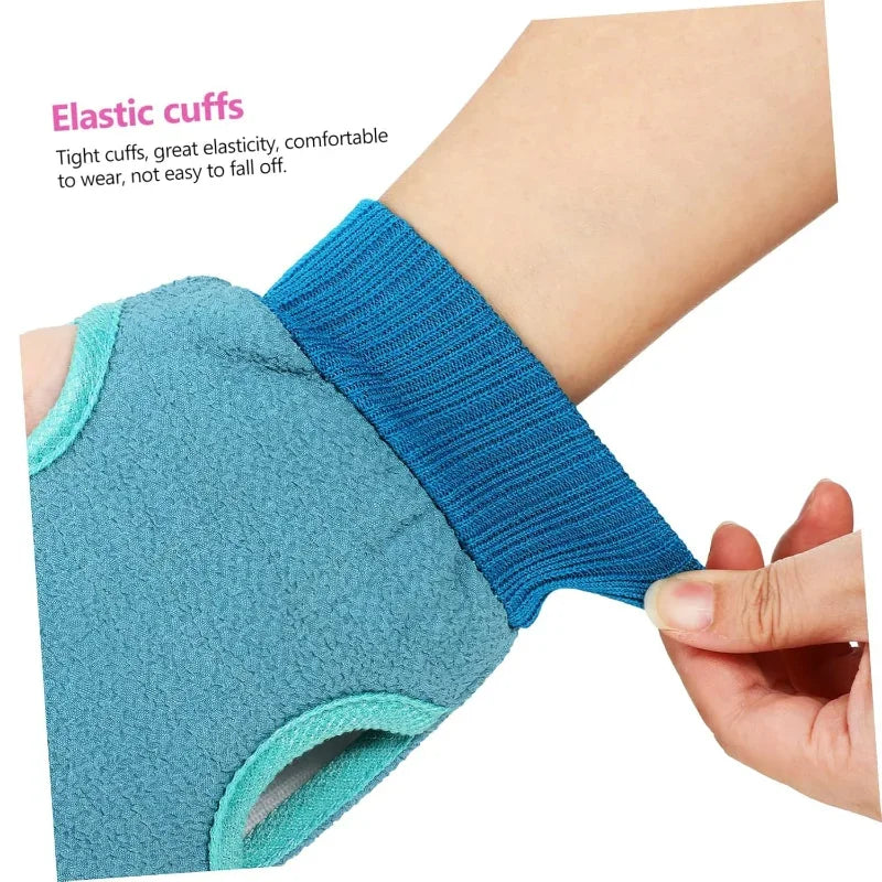 Exfoliating Gloves Dead Skin Bath Shower Spa Massage Body Bath Towel