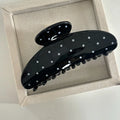 New Polka Dot Hair Grip Clips Exquisite Daily Styling Firm Hold for Various Hairstyles All Seasons Playful Hair Accessory