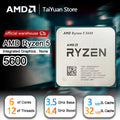 AMD R5 5600 CPU Ryzen 5 5600 3.5 GHz 6-Core 12-Thread 7NM L3=32M 100-000000927 Socket AM4 New but no fan