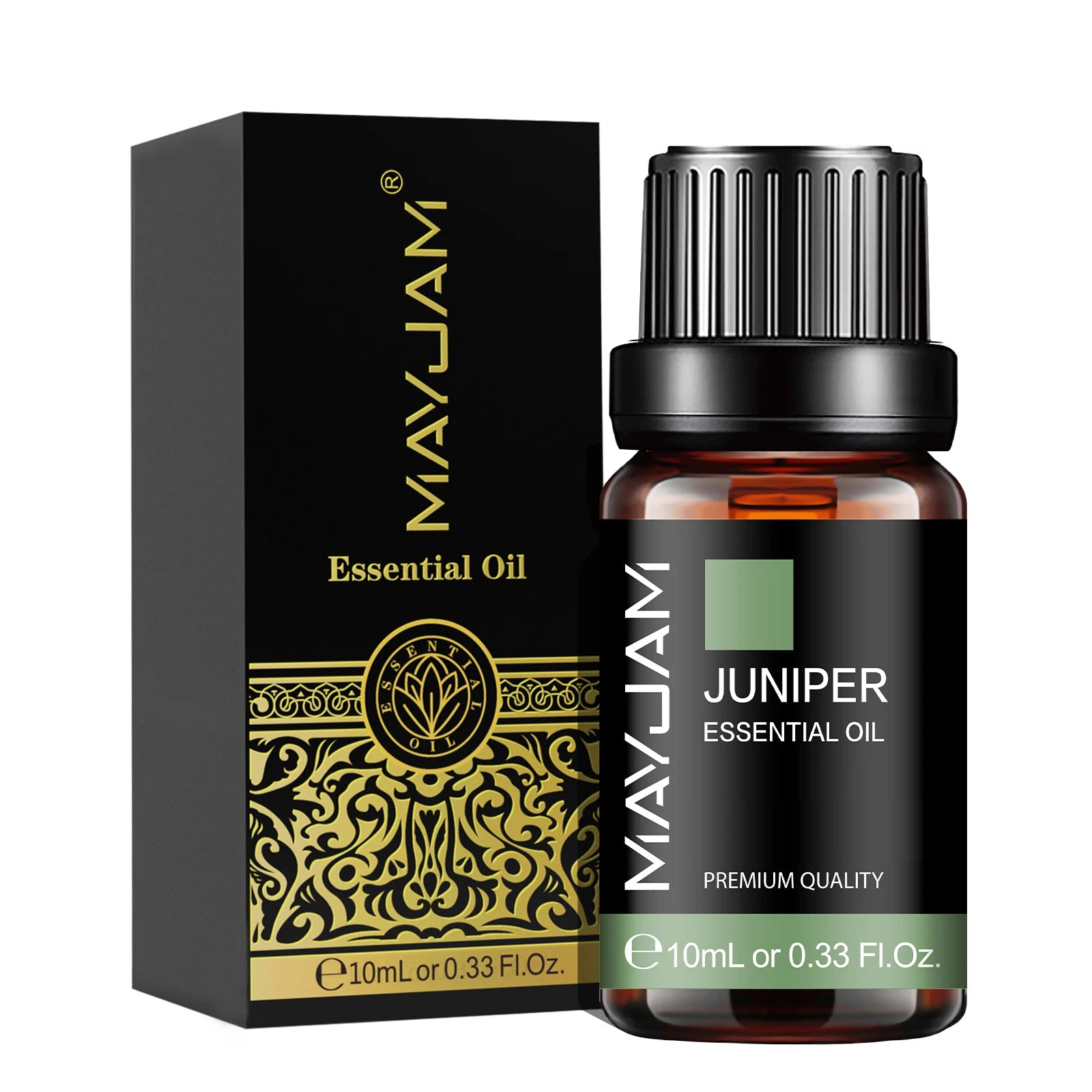 MAYJAM 10ML Myrrh Camphor Thyme Vetiver Cypress Cajeput Essential Oil For Humidifier Diffuser Burner Making Scented Candle