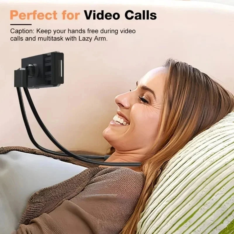 Lazy Neck Mobile Phone Holder Flexible Neck Lazy Necklace Tablet Holder Stand For Cellphone Tablets for iPhone Huawei Xiaomi