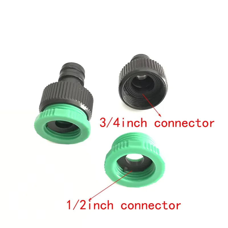 10m Hose Cooling Water Mist Sprayer System Gray Spray Head Garden Atomizer for Outdoor Greenhouse with 4/7mm Connector