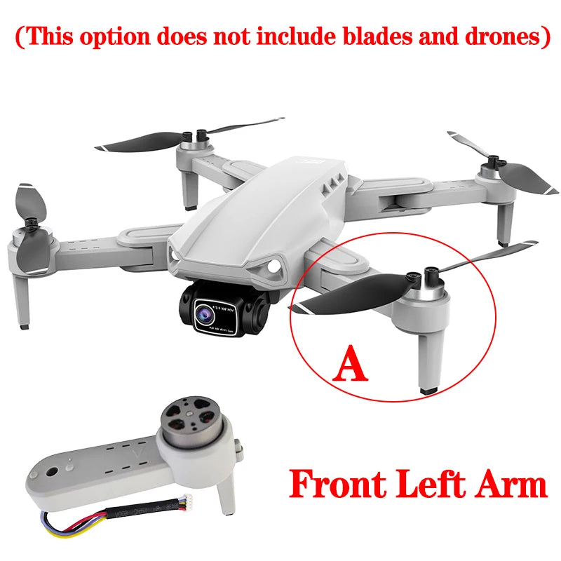 L900 Pro SE Mini Drone Original Propellers Spare Part for L900 Pro SE Paddles Drone Arm Replacement Accessories