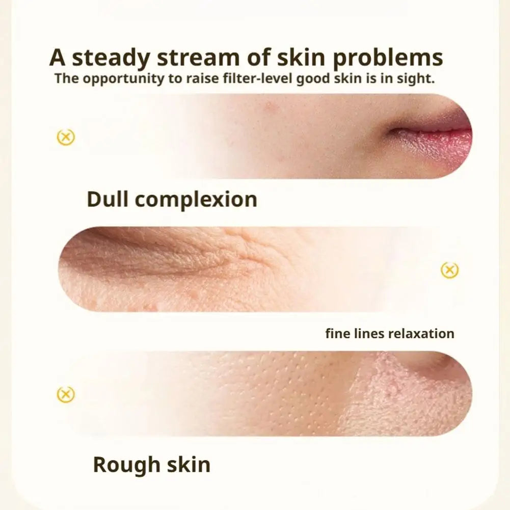 QINGLING Anti Wrinkle Face Cream Polypeptide Firms Skin Texture & Lightens Fine Lines Rejuvenating Repair For Morning Night