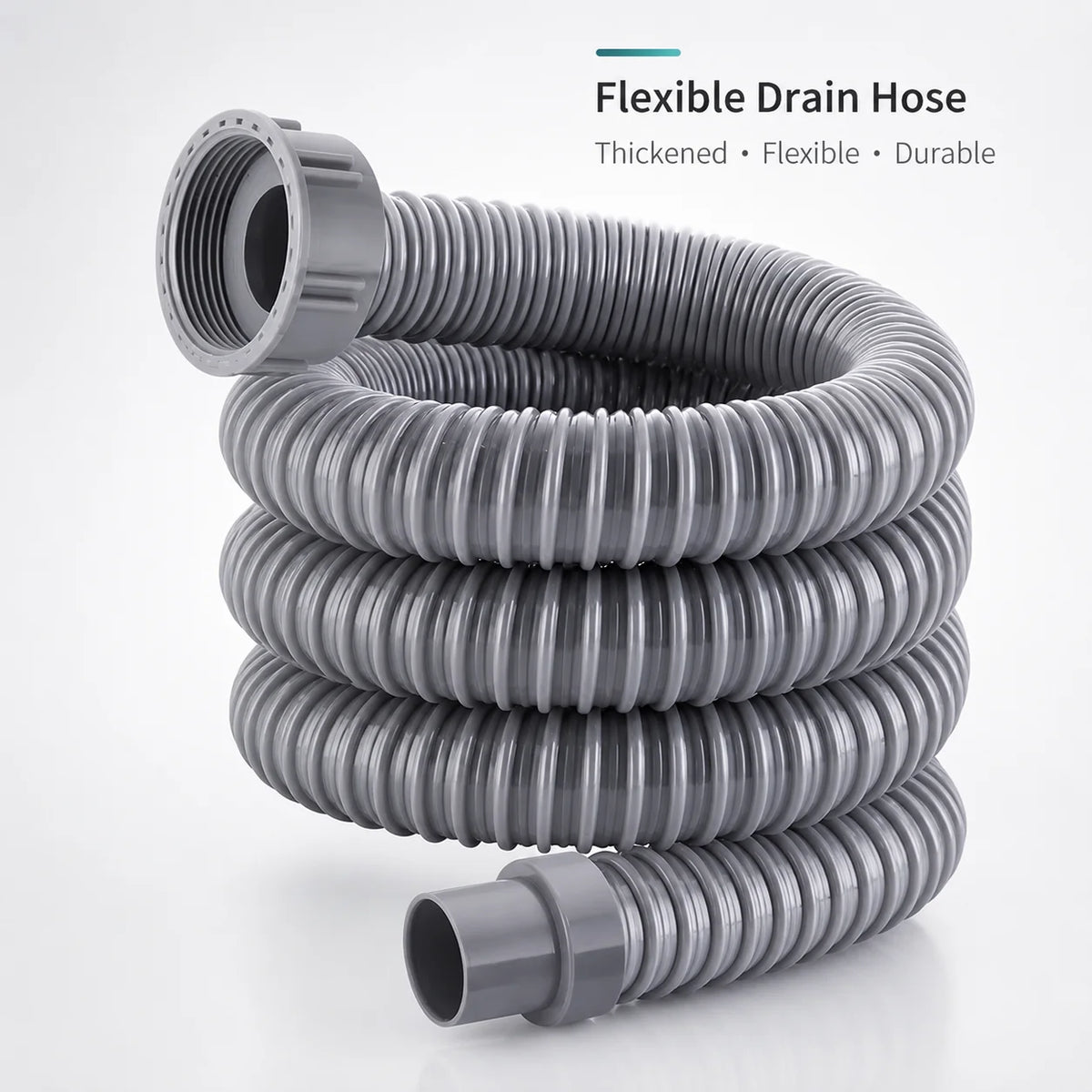 Universal Flexible Kitchen Sink Drain Pipe Anti-Odor Sewer Hose Extension Tube for Mop Pool Laundry Sink Accessories