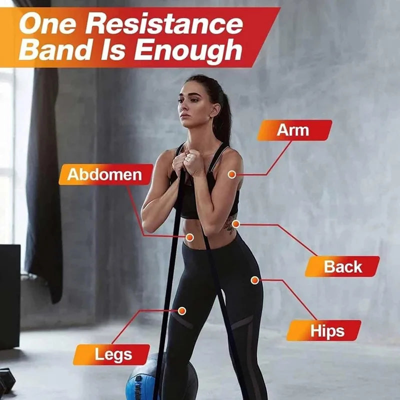 Pull Up Resistance Bands 4 Levels Heavy-Duty Exercise Bands For Muscle Training Yoga Calisthenics Fitness Workouts Unisex