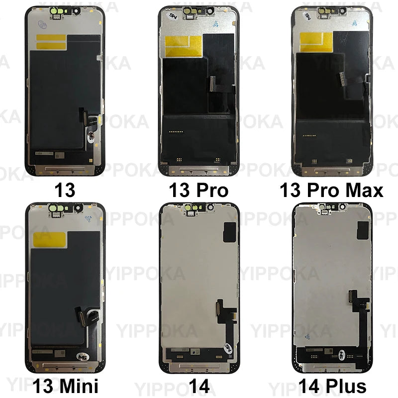 OLED Display For iPhone X XR XS Max LCD Touch Screen Digitizer Assembly For iPhone 11 12 Pro Max Display 13 Pro Max 14 Plus 15