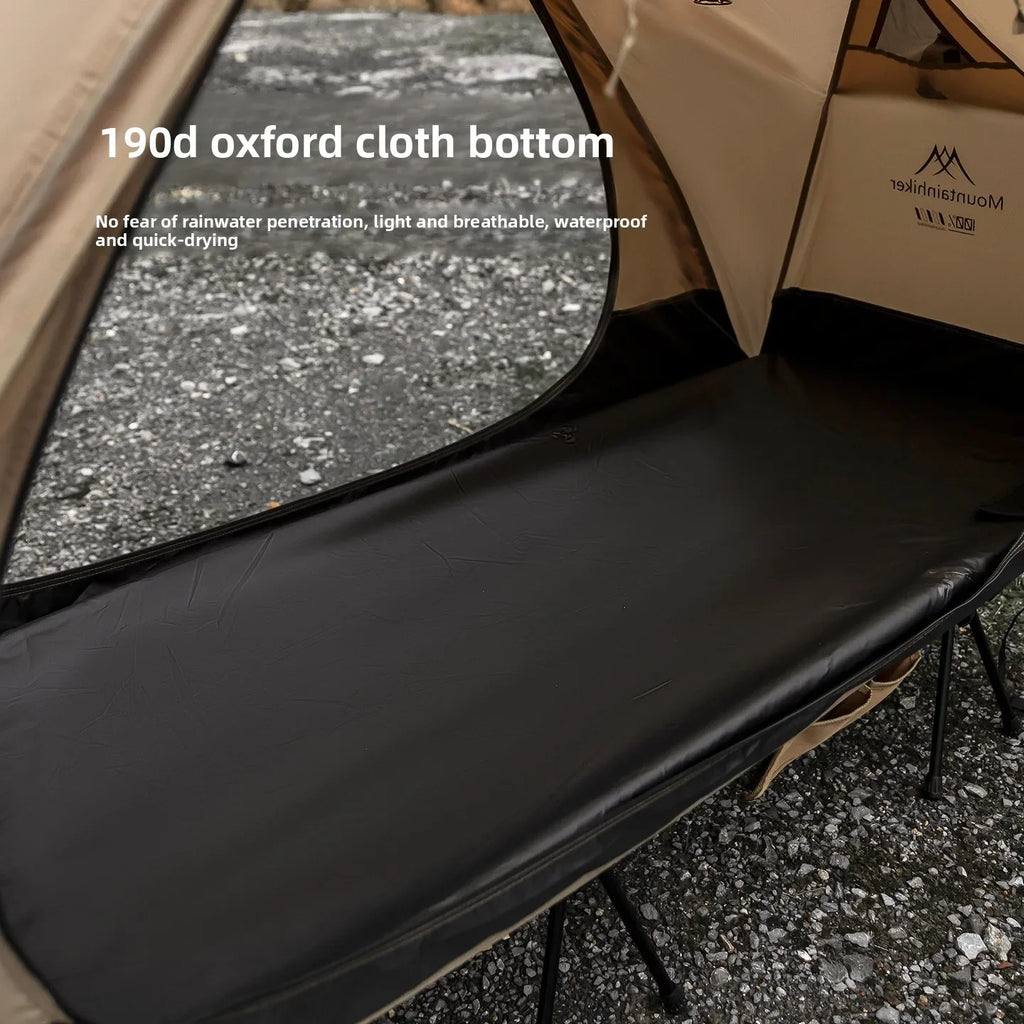 Mountainhiker Camping Bed Tent Ultra-Light with Independent Inner Tent,Waterproof Breathable Mosquito-Proof Outdoor Tent Shelter